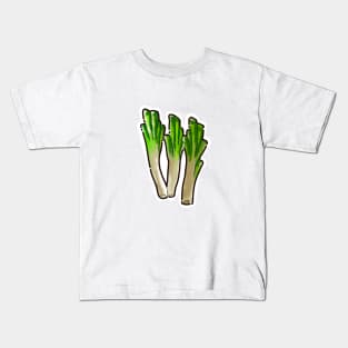 Calm Japanese Onion Kids T-Shirt